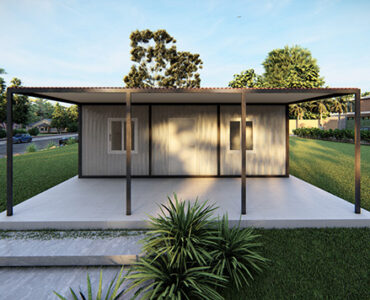 42 m² Verandalı Konteyner Ev (63m² Veranda)