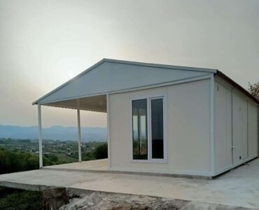 Betopanlı Verandalı Konteyner Ev